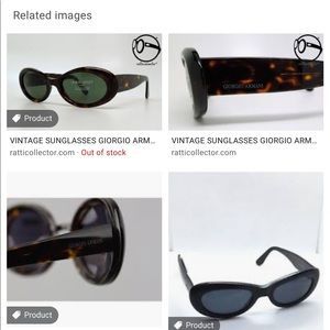 Vintage Giorgio Armani Sunglasses